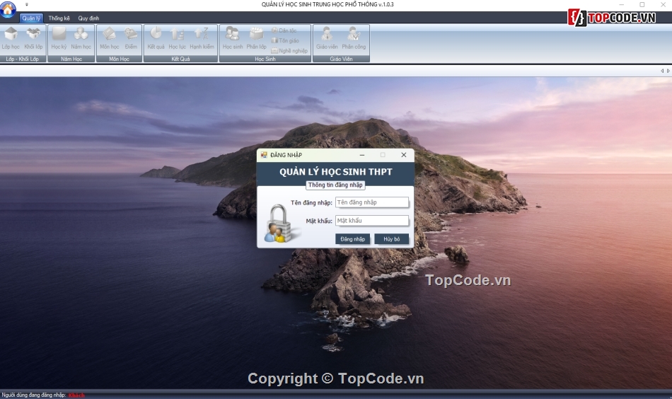 Quản lý học sinh,Quản lý THPT,Phần mềm quản lý học sinh